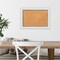 Cork Board, Eva Narrow Frame - Bulletin Board, Organization Board, Pin Board